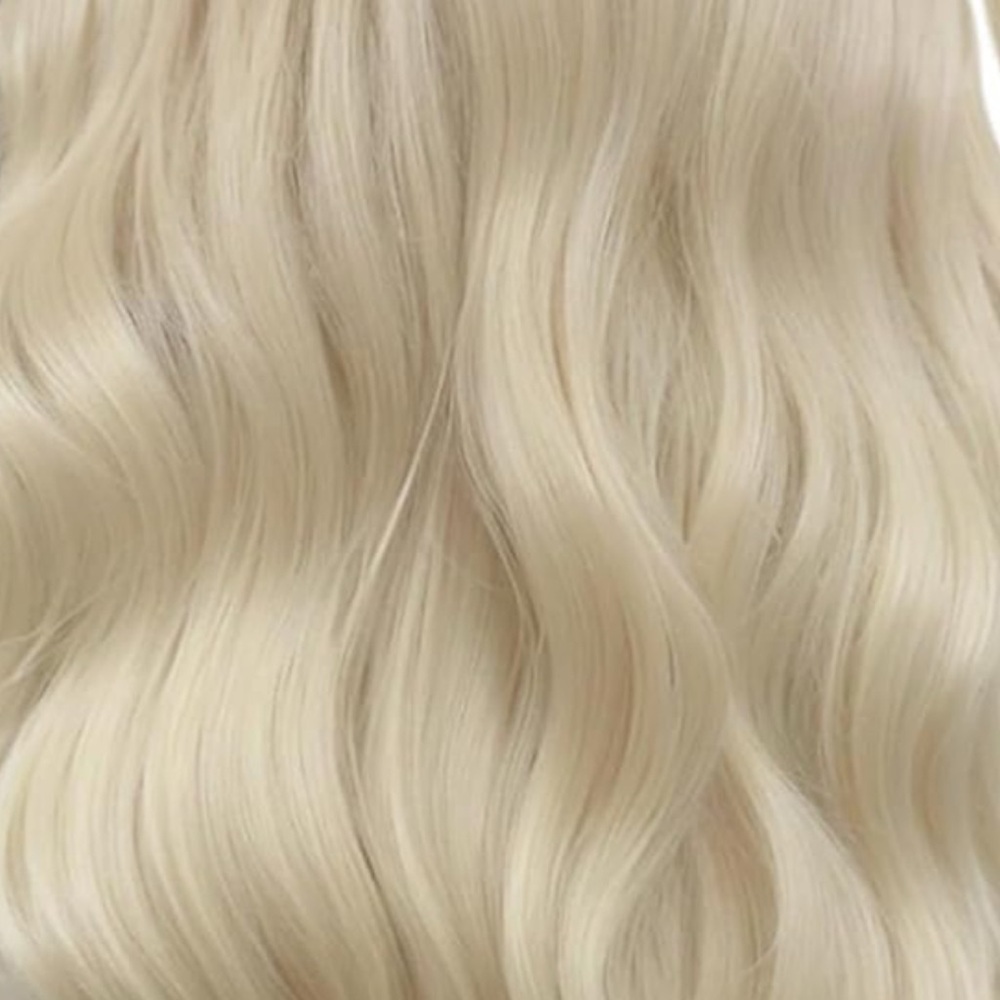 Bellami hair extension weft Hair Extensions 22 x 2 Platnium blonde